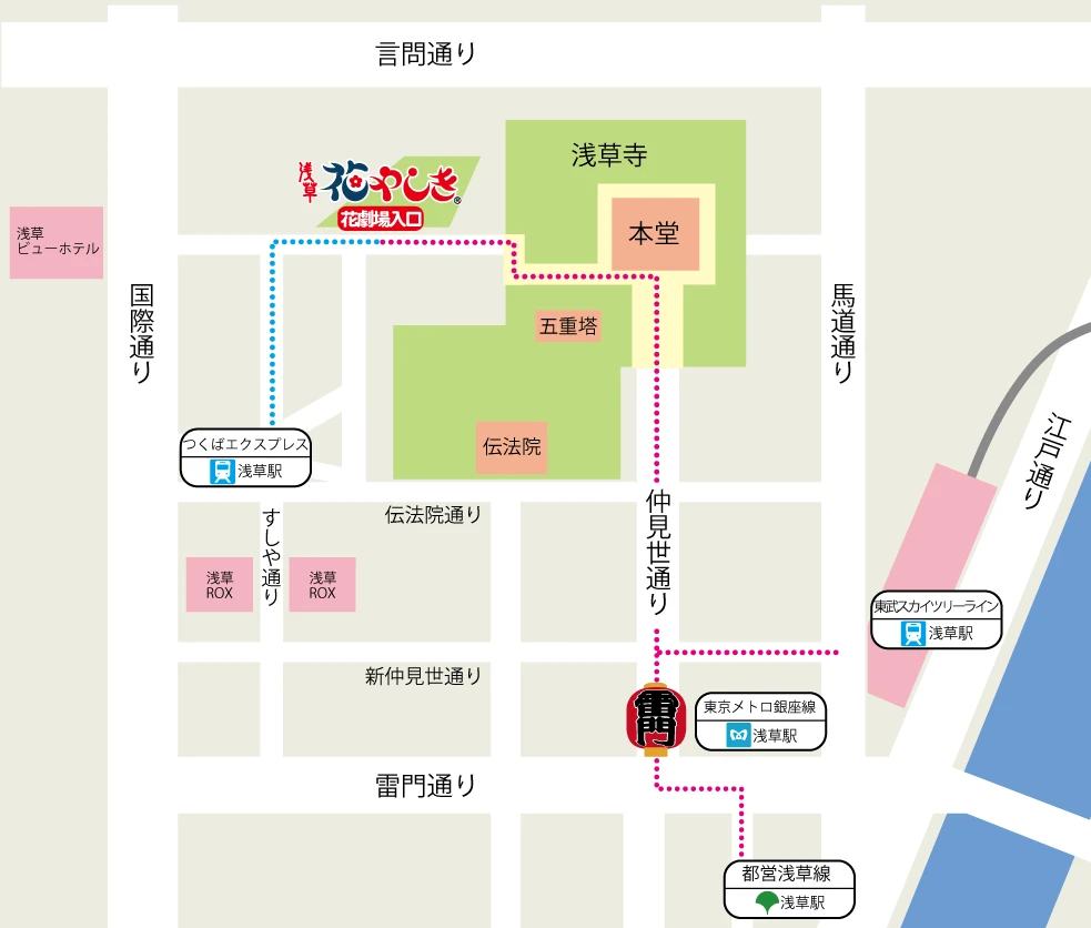 アクセスマップ