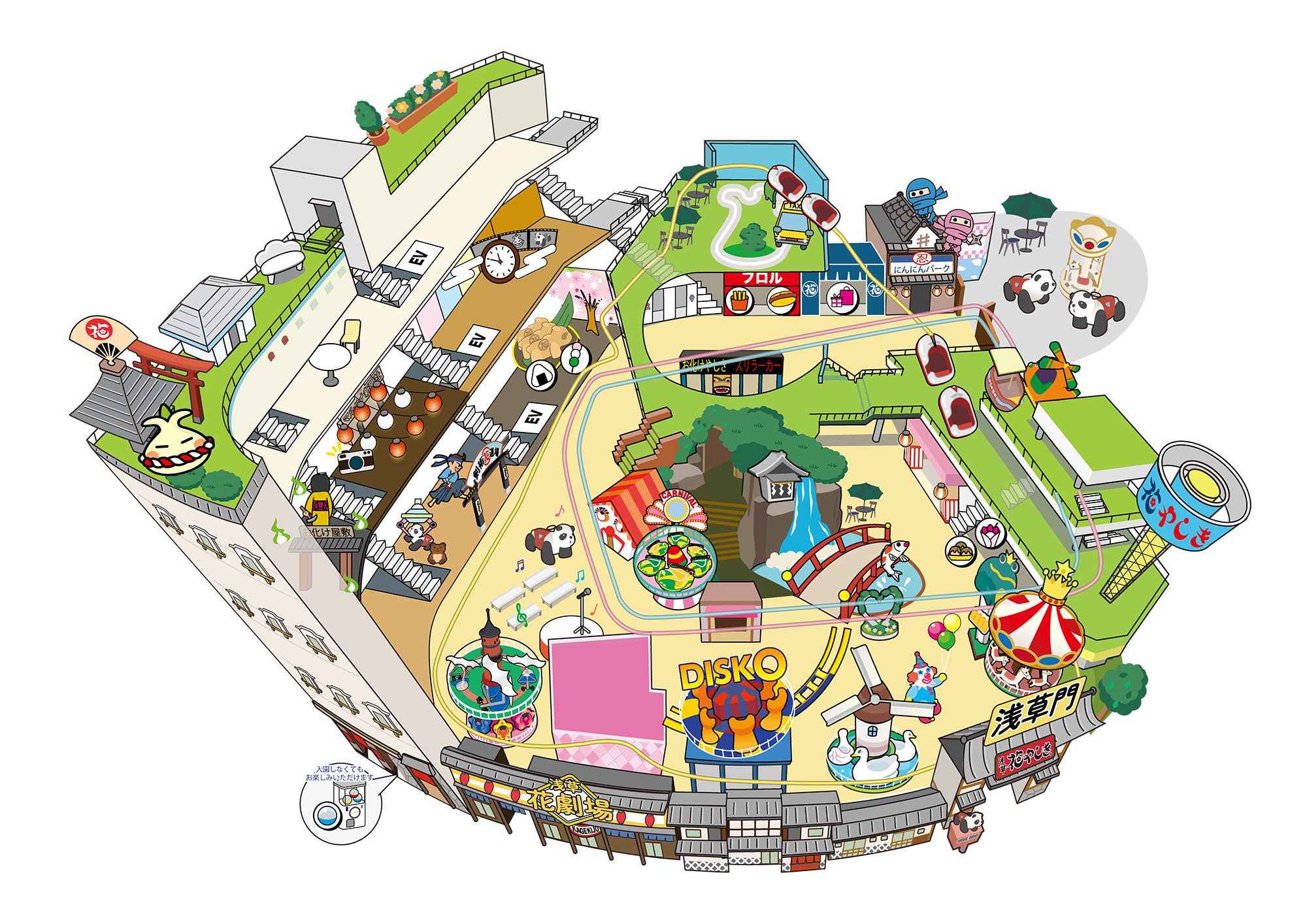 園内マップ