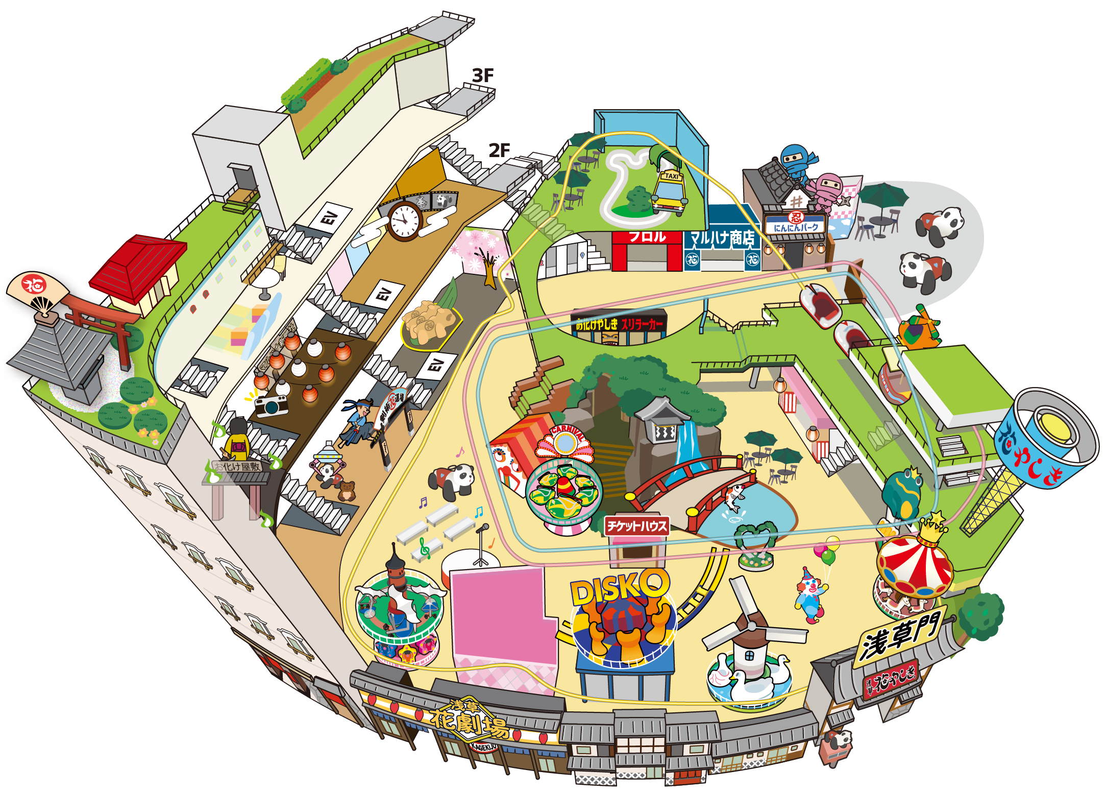 園内マップ